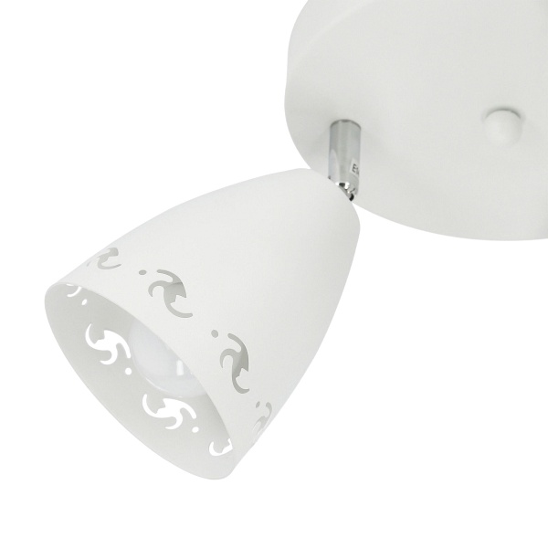 Coty Lampa Sufitowa Plafon 3X40W E14 Biały Mat Candellux