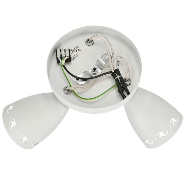 Coty Lampa Sufitowa Plafon 3X40W E14 Biały Mat Candellux