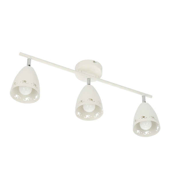 Coty Lampa Sufitowa Listwa 3X40W E14 Biały Mat Candellux