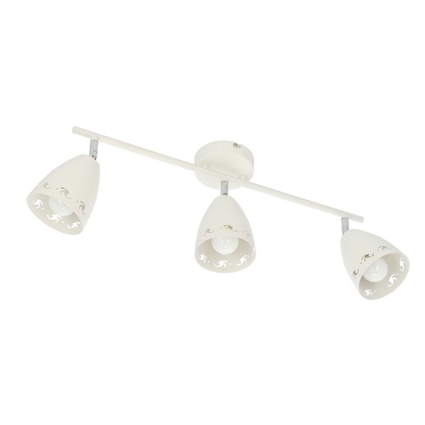 Coty Lampa Sufitowa Listwa 3X40W E14 Biały Mat Candellux