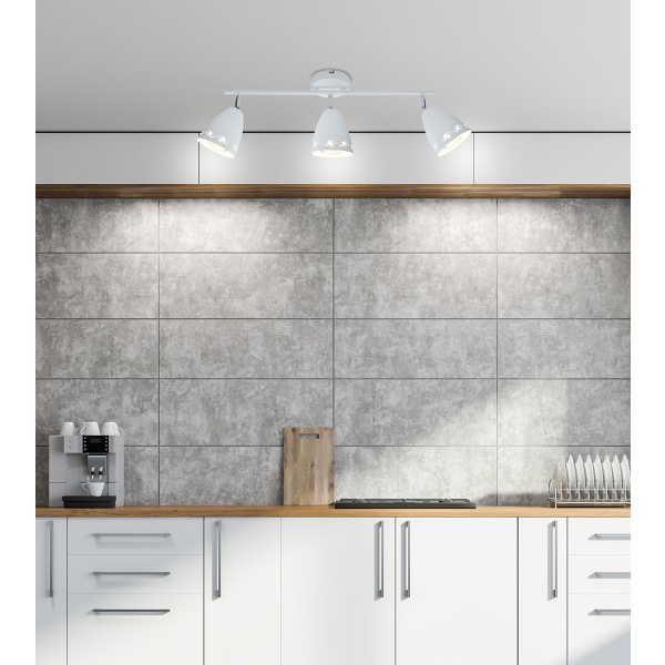 Coty Lampa Sufitowa Listwa 3X40W E14 Biały Mat Candellux