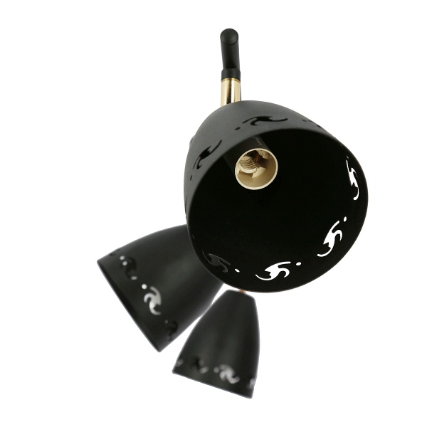 Coty Lampa Sufitowa Listwa 3X40W E14 Czarny Candellux