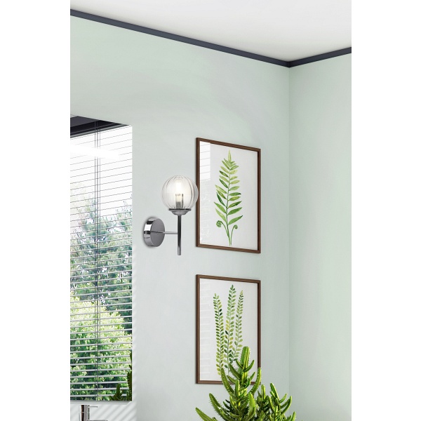 Best Lampa Kinkiet 1X40W E14 Chrom+Miedź Candellux