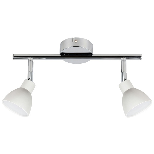 Roy Lampa Sufitowa Listwa 2X5W Led Cob Główka Okrągła 1E Z Przegubem Kd System Biały Candellux