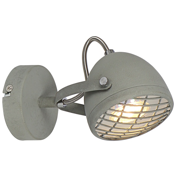 Pent Lampa Kinkiet 1X50W Gu10 Betonowy Szary Candellux