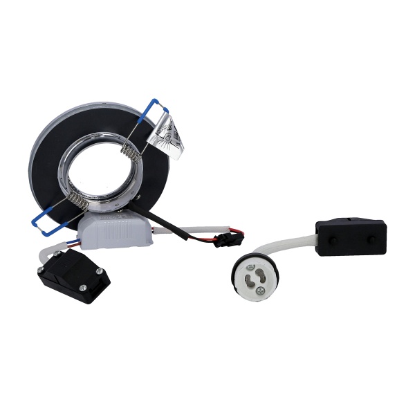 Sk-92 Ch/Tr Gu10 50W+Led Smd 3W 230V Chrom Oczko Sufitowe Lampa Sufitowa Candellux