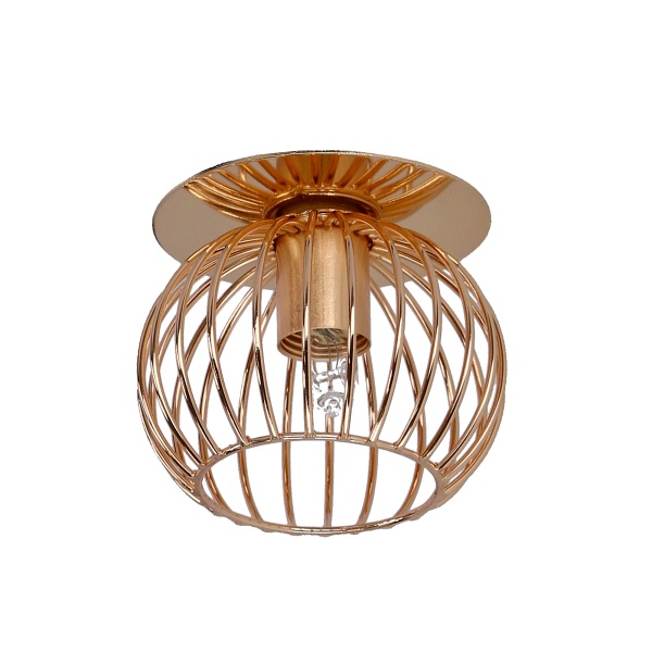 Sk-93 G G9 40W 230V Złoty Oczko Sufitowe Lampa Sufitowa. Candellux