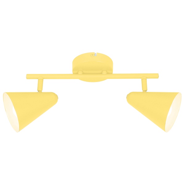 Amor Lampa Sufitowa Listwa 2X40W E14 Bananowy Candellux