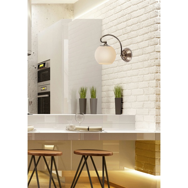 Orbit Lampa Kinkiet 1X60W E27 Patynowa Miedź Candellux