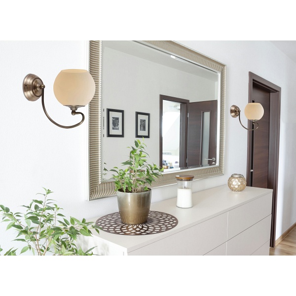 Orbit Lampa Kinkiet 1X60W E27 Patynowa Miedź Candellux