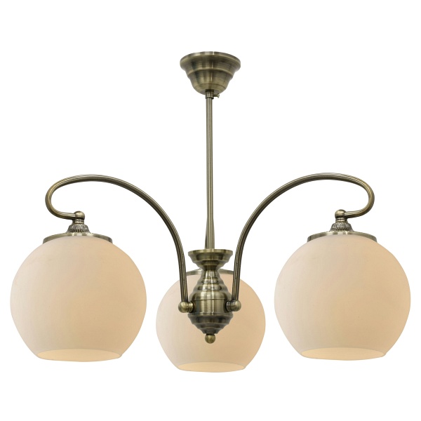 Orbit Lampa Wisząca 3X60W E27 Patynowa Miedź Candellux