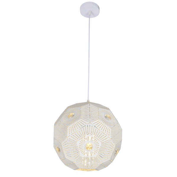 Euphoria Lampa Wisząca 30 1X40W E27 Biały Candellux