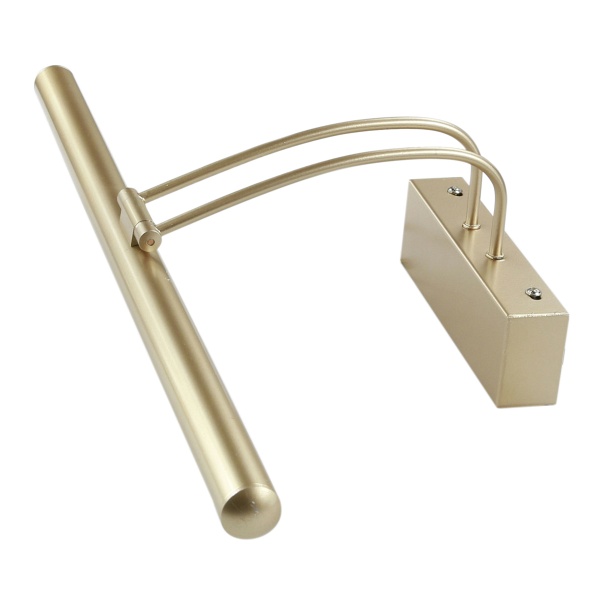 Renoir Lampa Kinkiet 8W Led 4000K Złoto Satyna Candellux