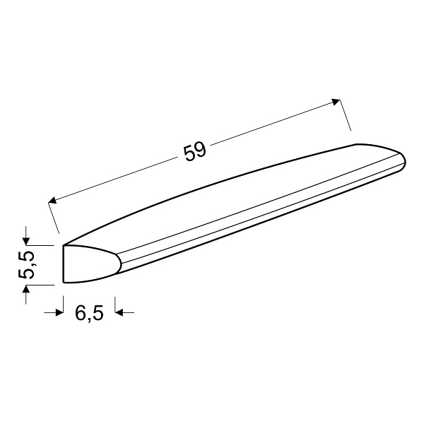 Lena Lampa Kinkiet 10W Led 4000K Biały Candellux