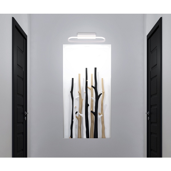 Cover Lampa Kinkiet 15W Led 4000K Biały Candellux