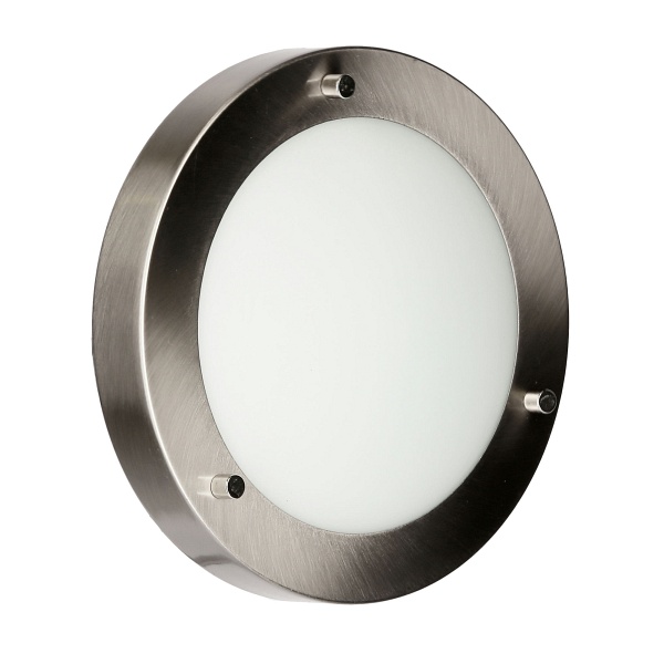 Aquila Lampa Sufitowa Plafon 18 1X40W G9 Satyna Nikiel Ip44 (Bż) Candellux