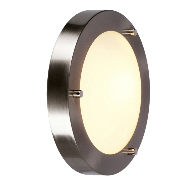 Aquila Lampa Sufitowa Plafon 18 1X40W G9 Satyna Nikiel Ip44 (Bż) Candellux