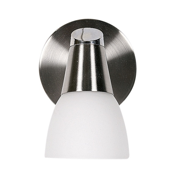 Selia Lampa Kinkiet 1X40W G9 Nikiel Mat/Chrom Biały (Bż) Candellux