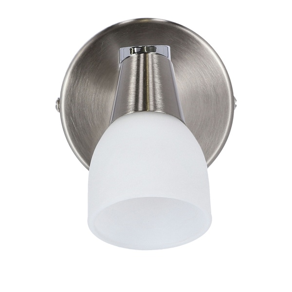 Selia Lampa Kinkiet 1X40W G9 Nikiel Mat/Chrom Biały (Bż) Candellux