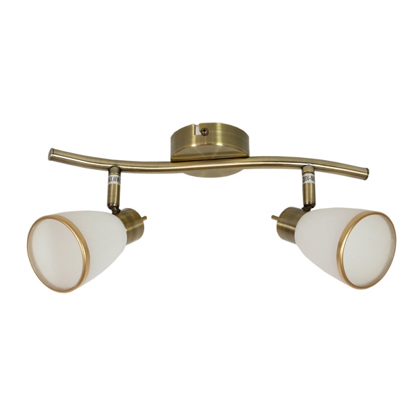 Regent Listwa 2X40W G9 Patyna (Bż) Candellux