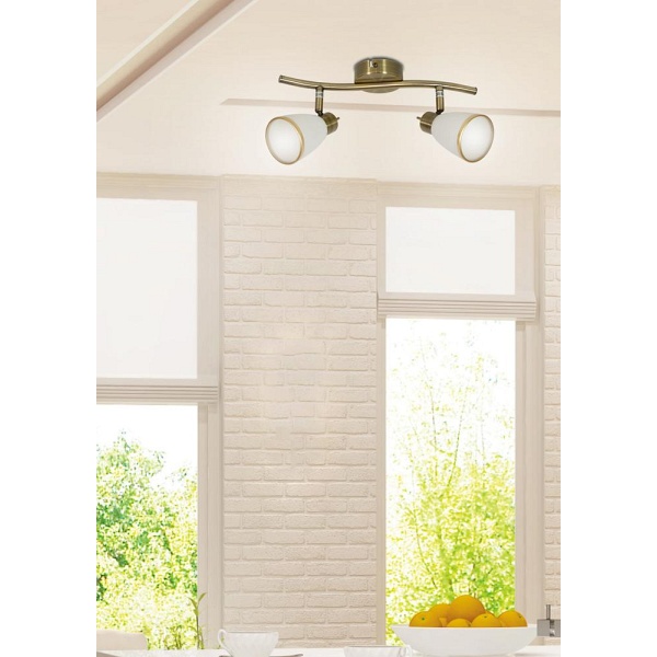 Regent Listwa 2X40W G9 Patyna (Bż) Candellux