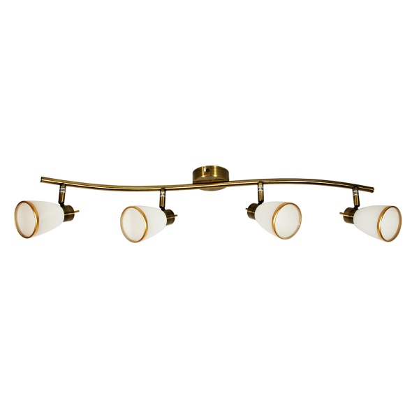 Regent Listwa 4X40W G9 Patyna (Bż) Candellux