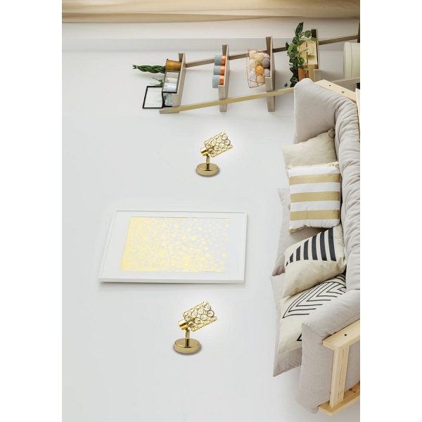 York Kinkiet 1X40W G9 Mosiądz (Bż) Candellux