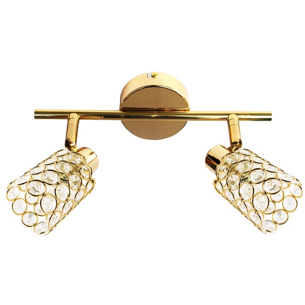 York Lampa Sufitowa Listwa 2X40W G9 Mosiądz (Bż) Candellux