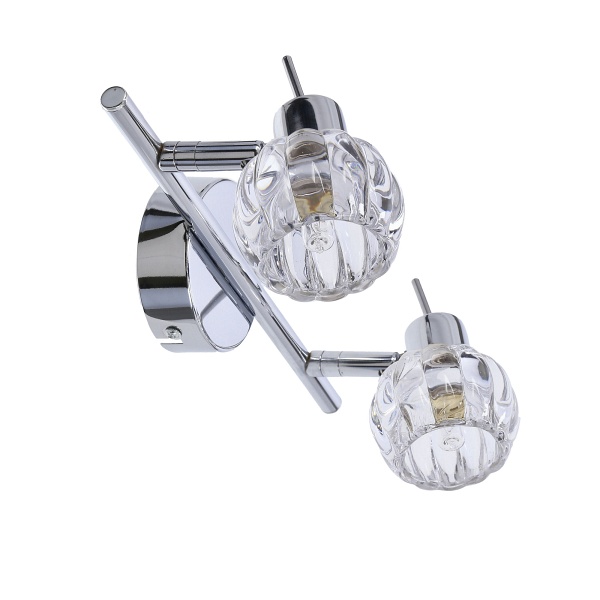 Bombola Lampa Sufitowa Listwa 2X40W G9 Chrom Bez Żarówek Candellux