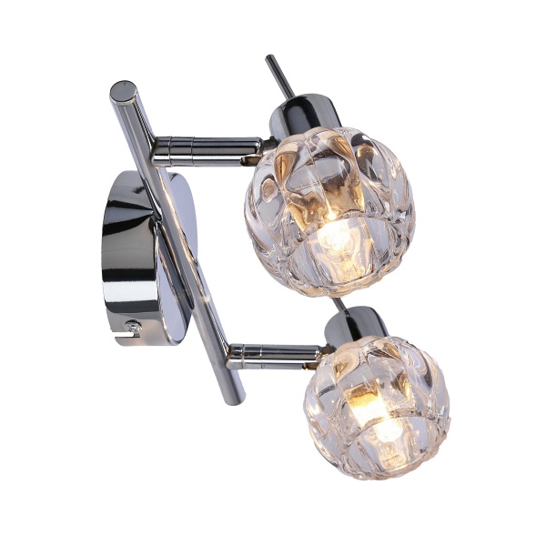 Bombola Lampa Sufitowa Listwa 2X40W G9 Chrom Bez Żarówek Candellux