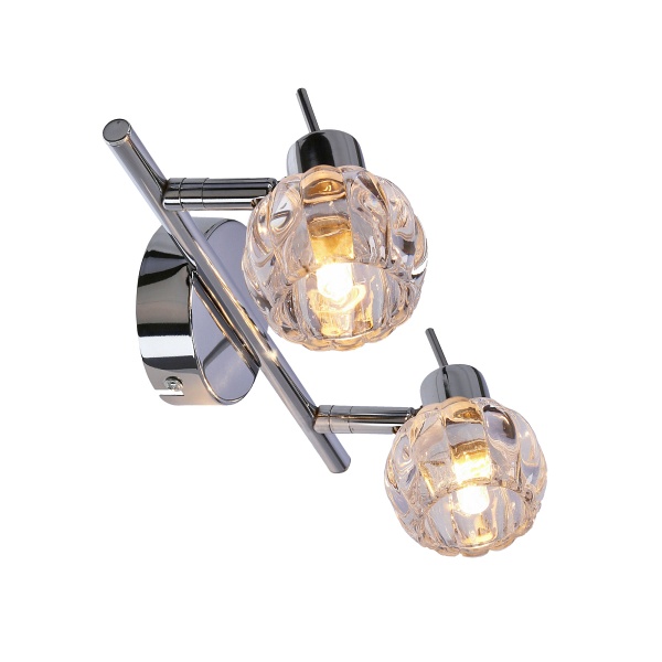 Bombola Lampa Sufitowa Listwa 2X40W G9 Chrom Bez Żarówek Candellux
