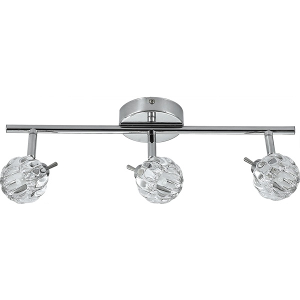 Bombola Lampa Sufitowa Listwa 3X40W G9 Chrom Bez Żarówek Candellux