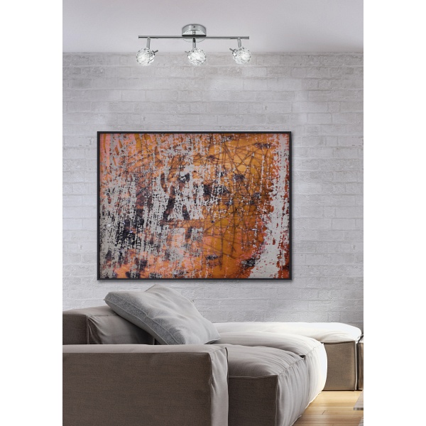 Bombola Lampa Sufitowa Listwa 3X40W G9 Chrom Bez Żarówek Candellux