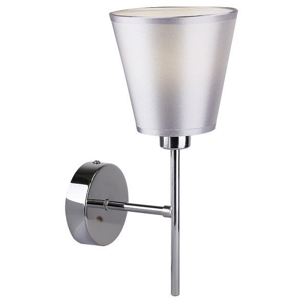 Vox Lampa Kinkiet 1X40W E14 Chrom Z Abażurem Candellux