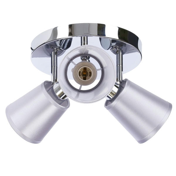 Pin Lampa Sufitowa Plafon 3X40W E14 Chrom Candellux