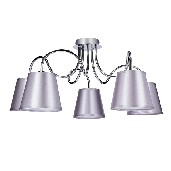 Luk Lampa Wisząca 5X40W E14 Chrom Candellux