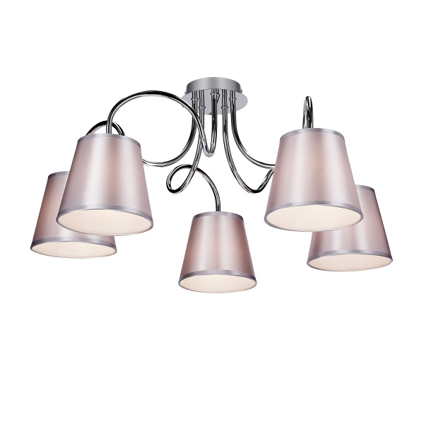 Luk Lampa Wisząca 5X40W E14 Chrom Candellux