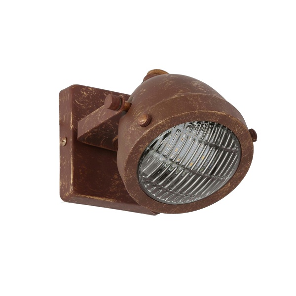 Frodo Lampa Kinkiet 1X40W Gu10 Rdzawy Candellux