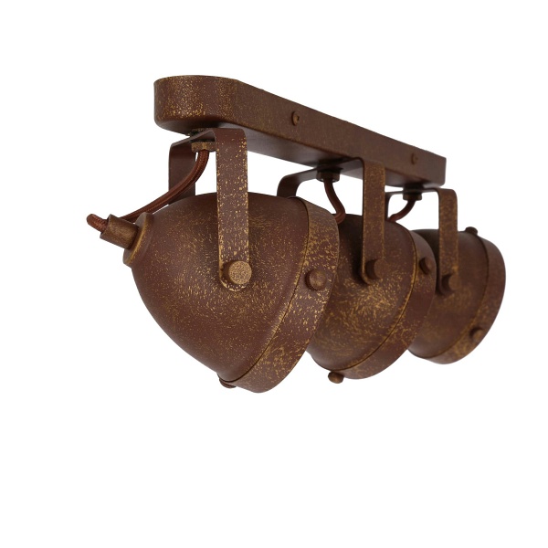 Frodo Lampa Sufitowa Listwa 3X40W Gu10 Rdzawy Candellux