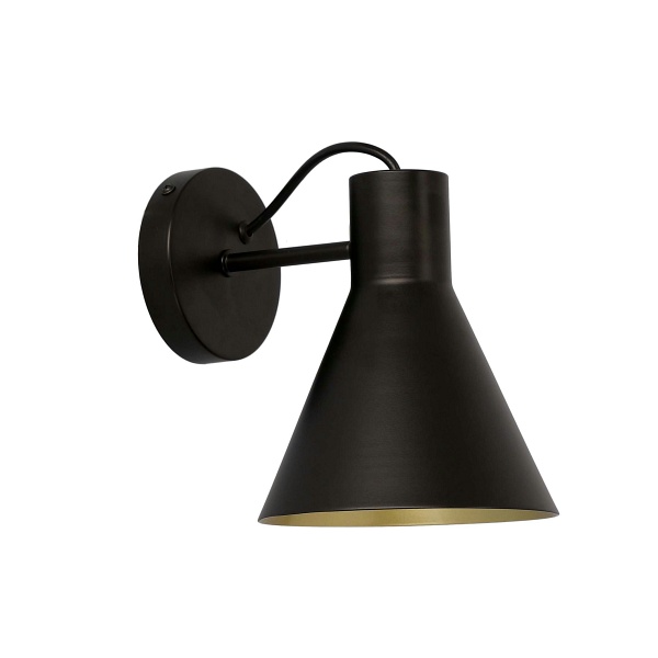 More Lampa Kinkiet 1X40W E27 Czarny Matowy Candellux