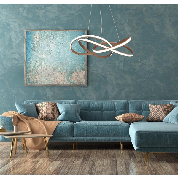 Douglas Lampa Wisząca 58 40W Led Brązowy 4000K Apeti Candellux