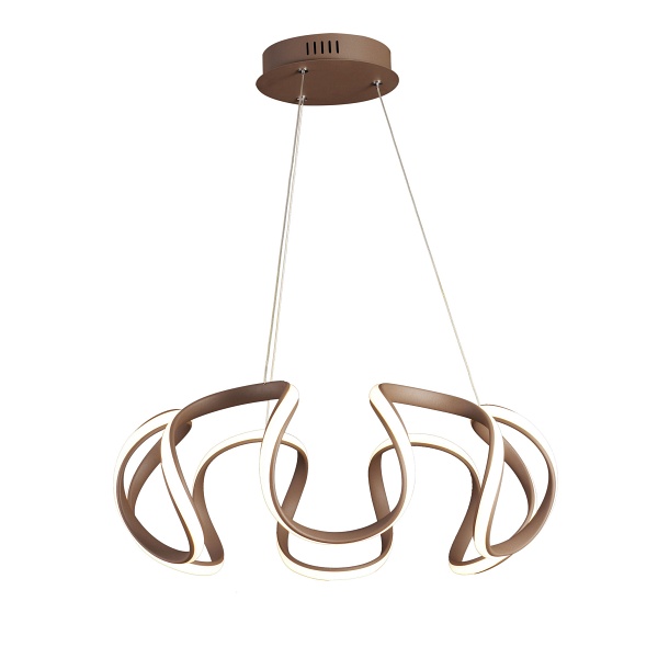 Douglas Lampa Wisząca 56 38W Led Brązowy 4000K Apeti Candellux