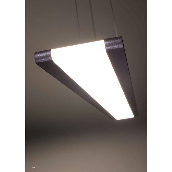 Coconut Lampa Wisząca 91X8 28W Led Brązowy 4000K Apeti Candellux