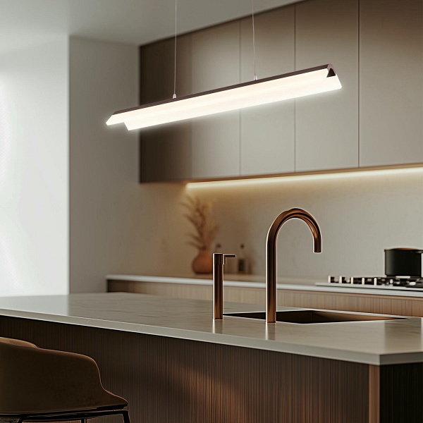 Curacoa Lampa Wisząca 100X16 33W Led Brązowy 4000K Apeti Candellux