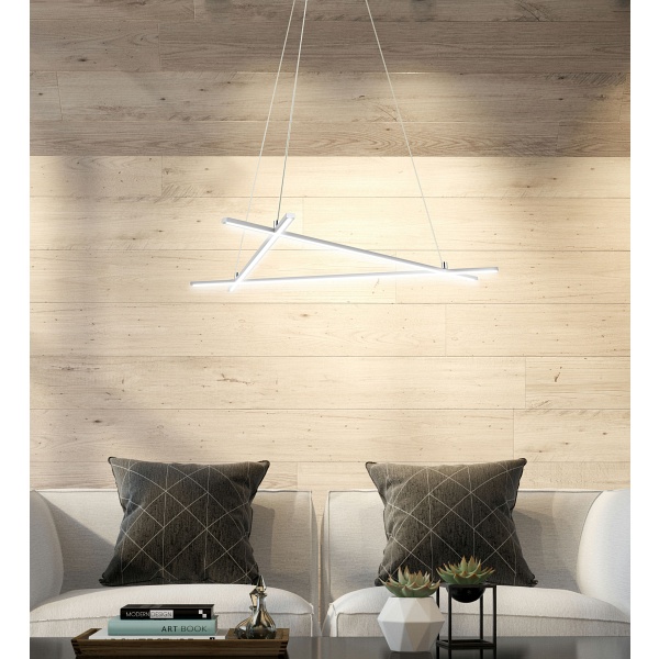 Andros Lampa Wiszaca 70X62 30W Led Srebrny 4000K Apeti Candellux