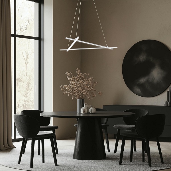 Andros Lampa Wiszaca 70X62 30W Led Srebrny 4000K Apeti Candellux