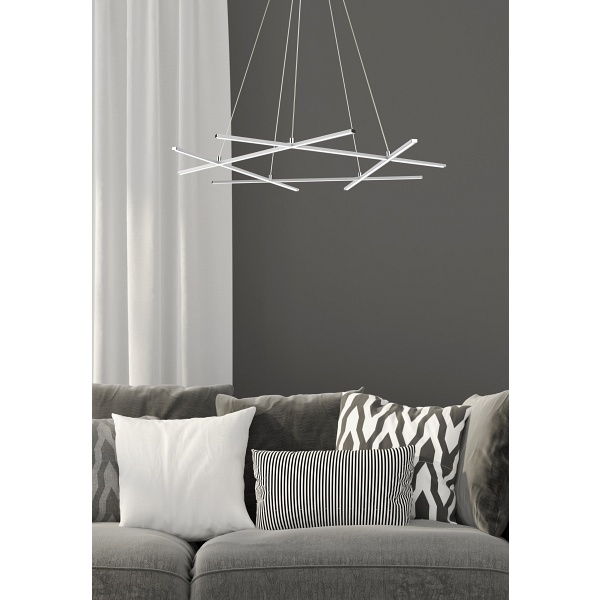 Andros Lampa Wisząca 82X78 50W Led Srebrny 4000K Apeti Candellux