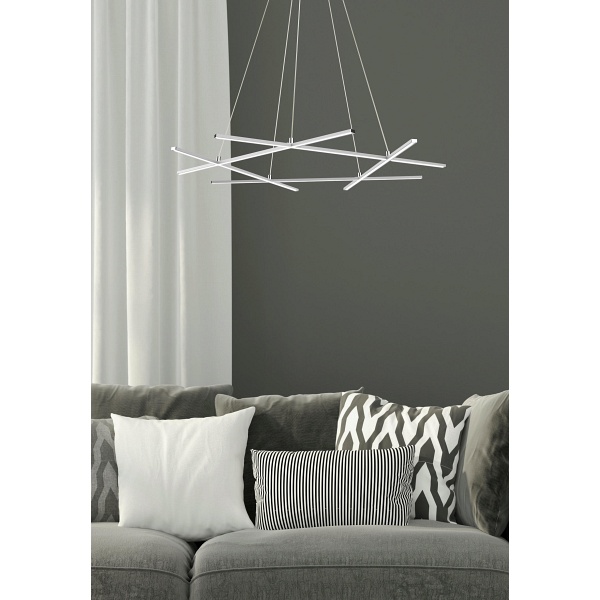 Andros Lampa Wisząca 82X78 50W Led Srebrny 4000K Apeti Candellux