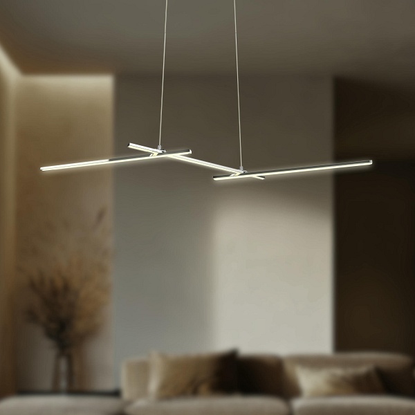 Thasos Lampa Wisząca 103X23 23W Led Chromowy 4000K Apeti Candellux