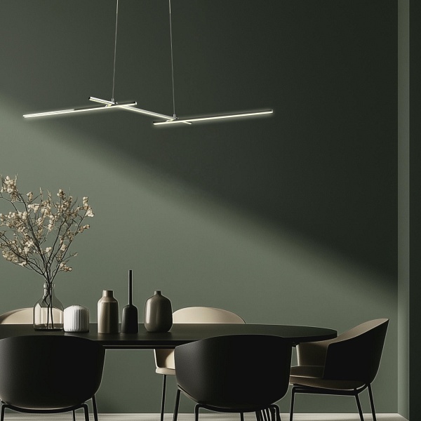 Thasos Lampa Wisząca 103X23 23W Led Chromowy 4000K Apeti Candellux